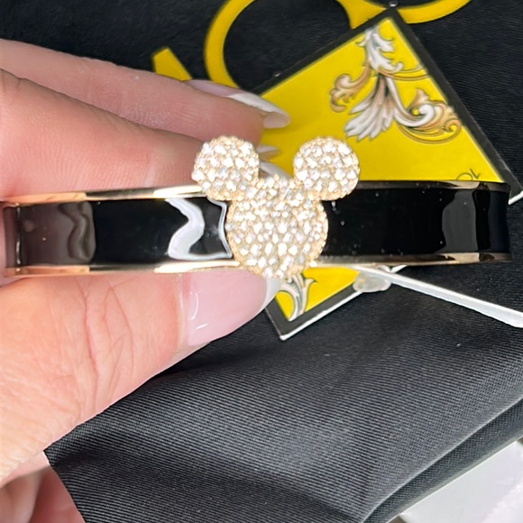 DISNEY x ALDO | Limited Edition Cuff Bracelet in Black-Gold Multi - Picture 2 of 4